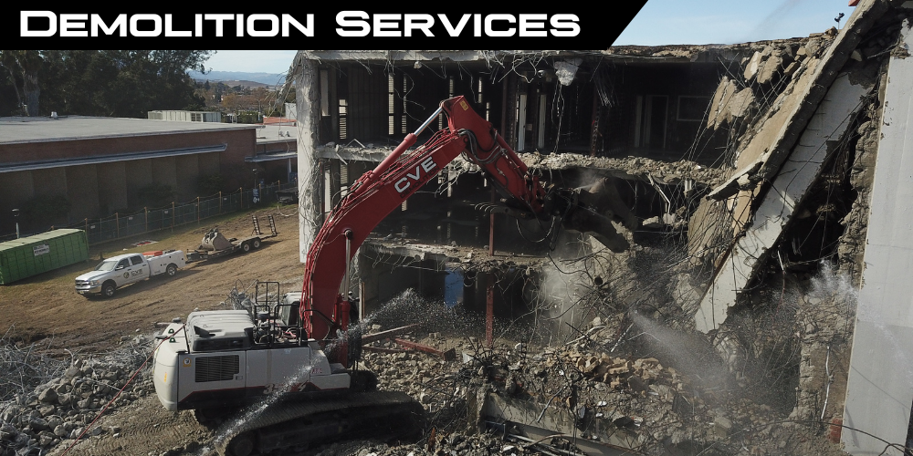 CVE Demolition Services service page images