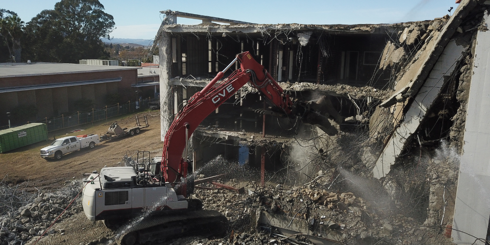CVE Demolition Services services page images