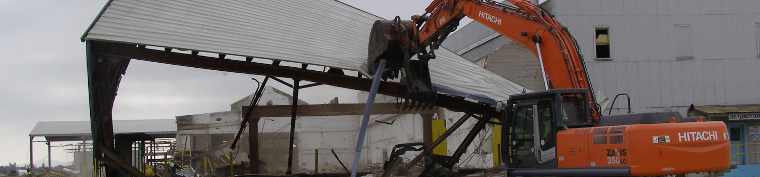 Plant Demolition & Asset Recovery page banner