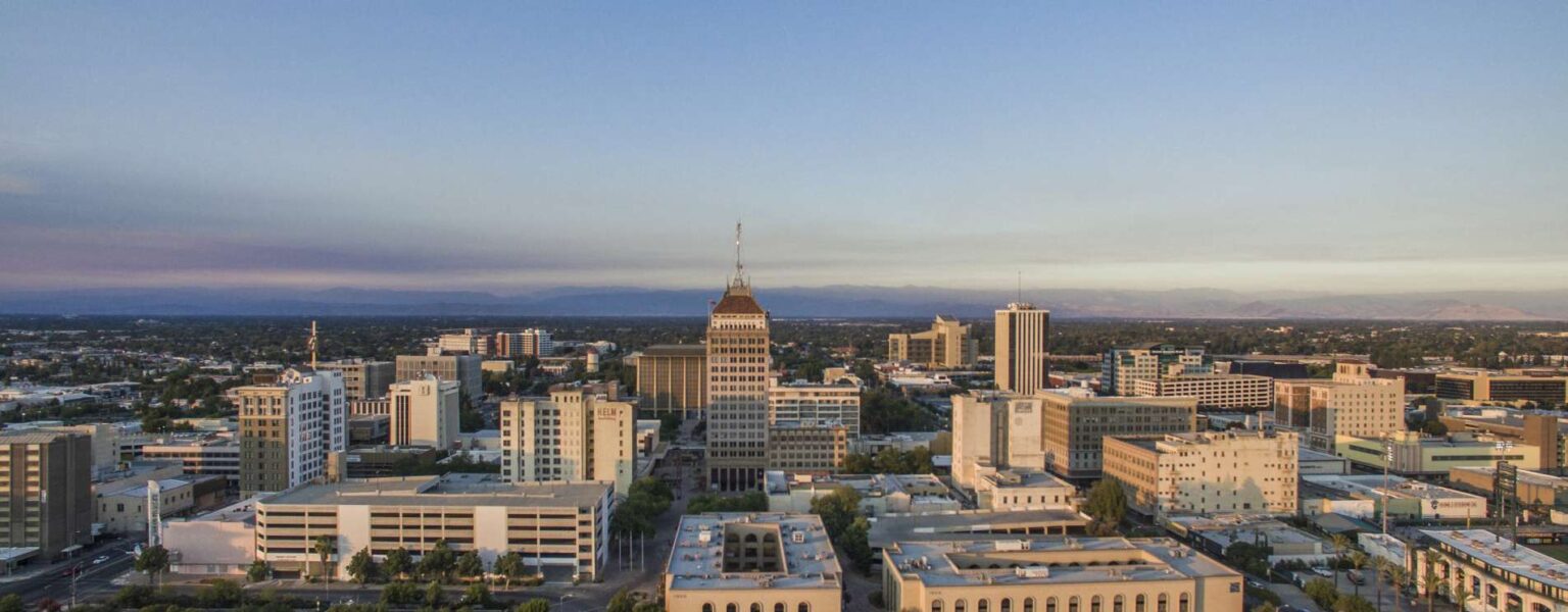 CVE Fresno location page header.
